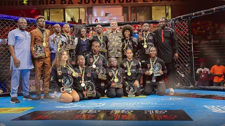 Angola honra 50 anos de independência conquistando 87 Medalhas no CAN de MMA
