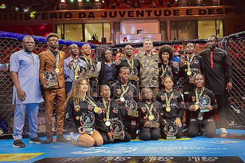 Angola honra 50 anos de independência conquistando 87 Medalhas no CAN de MMA